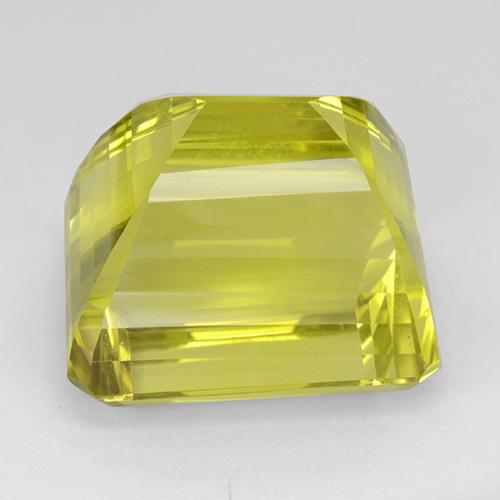 Quartz Gemstone in 20.3 x 17.6 mm Size for Sale, Quartz Stone in Lemon Color