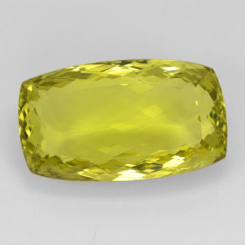 Amarillo medio Cuarzo Gema - 47.3ct Corte en Forma Cojín (ID: 509022)