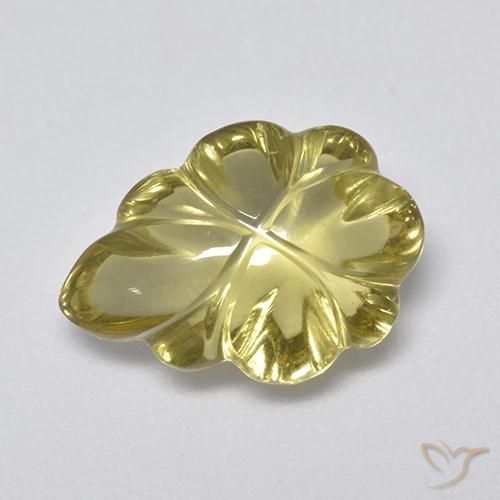 4.25ct Natural Earthy Yellow Quartz, Fancy, Transparent