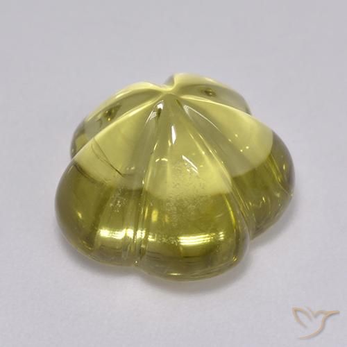 Quartz Gemstone in 12 x 12 mm (calibrated) Size for Sale, Quartz Stone in Light Yellow Color