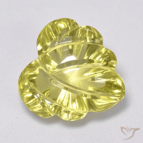 7.36ct Natural Light Yellow Quartz, Fancy, Transparent