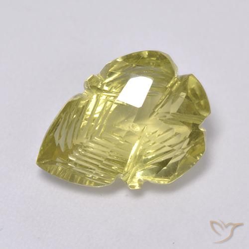 4.19ct Natural Light Yellow Quartz, Fancy, Transparent