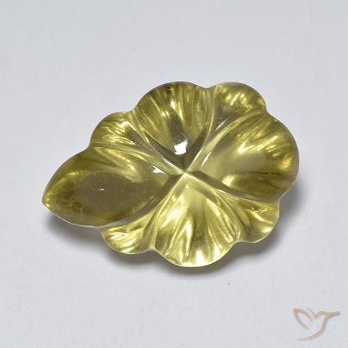 5.10ct Natural Light Golden-Yellow Quartz, Fancy, Transparent