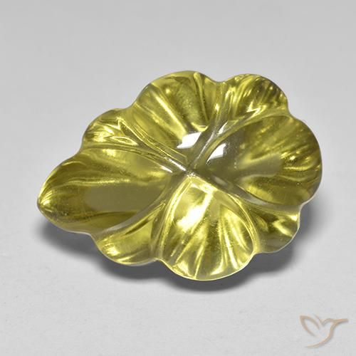 6.98ct Natural Light Golden-Yellow Quartz, Fancy, Transparent