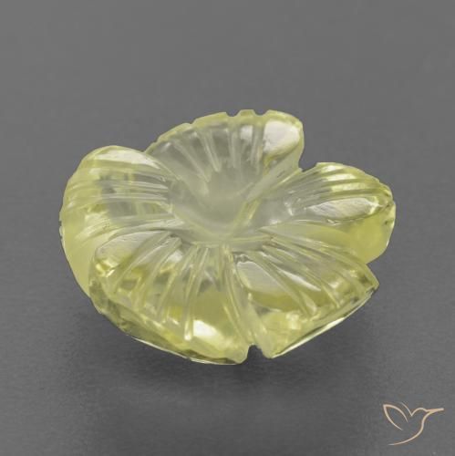 Quartz Gemstone in 12 x 12 mm (calibrated) Size for Sale, Quartz Stone in Medium Yellow Color