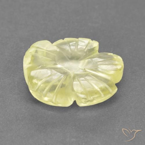 Quartz Gemstone in 12 x 12 mm (calibrated) Size for Sale, Quartz Stone in Medium-Light Yellow Color