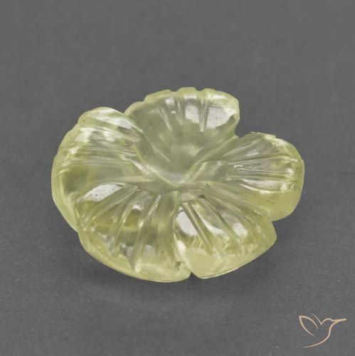 Quartz Gemstone in 11 x 11 mm (calibrated) Size for Sale, Quartz Stone in Medium-Light Yellow Color