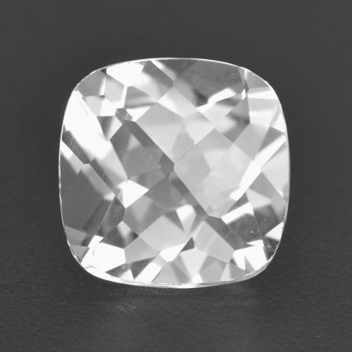 Белый Кварц Камень - 2.6ct Подучешка Шахматная (ID: 559074)