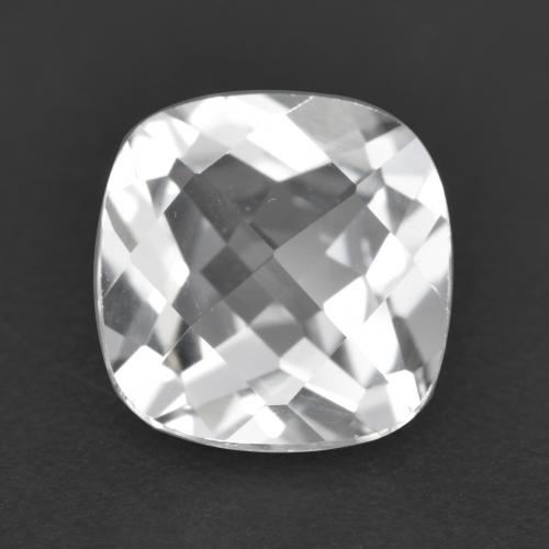 Белый Кварц Камень - 2.7ct Подучешка Шахматная (ID: 559088)