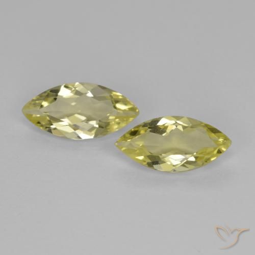 1.14 قيراط كوارتز أصفر ، <cite dir="ltr" lang="en">9.2 x 4.5</cite> ملم ماركيز مقطوع من البرازيل, Photo A