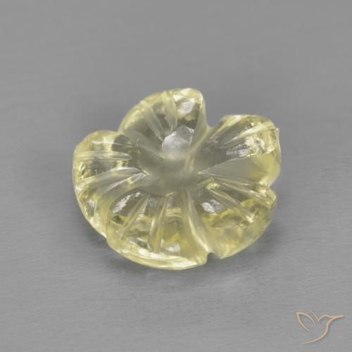 Quartz Gemstone in 9 x 9 mm (calibrated) Size for Sale, Quartz Stone in Light Laguna Yellow Color