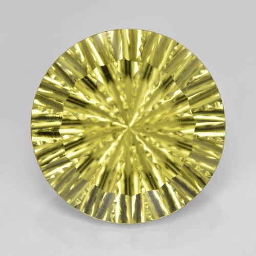 17.47 ct Green Quartz Gemstone, Quartz Gem in Fancy Cut Shape for Sale.