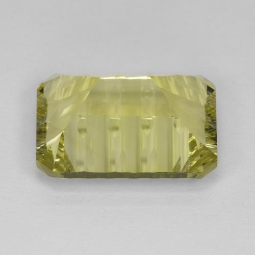 Quartz Gemstone in 16 x 12 mm (calibrated) Size for Sale, Quartz Stone in Lemon Yellow Color