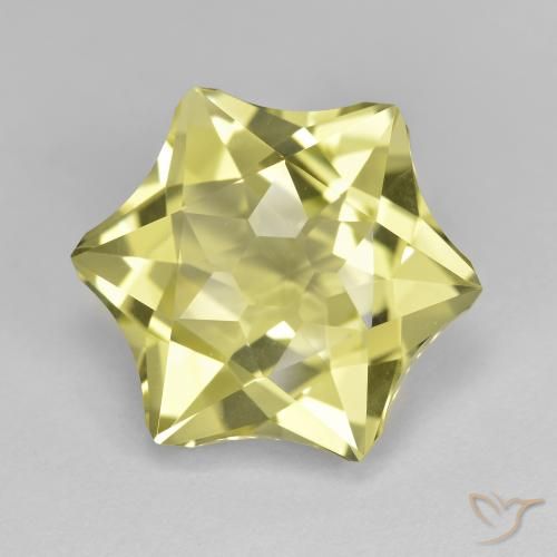 9.91ct Natural Medium-Light Yellow Quartz, Fancy, VVS