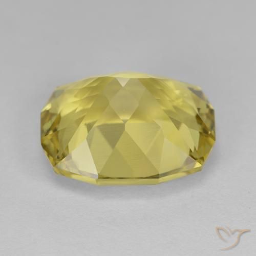 Quartz Gemstone in 14 x 12 mm (calibrated) Size for Sale, Quartz Stone in Light Golden-Yellow Color