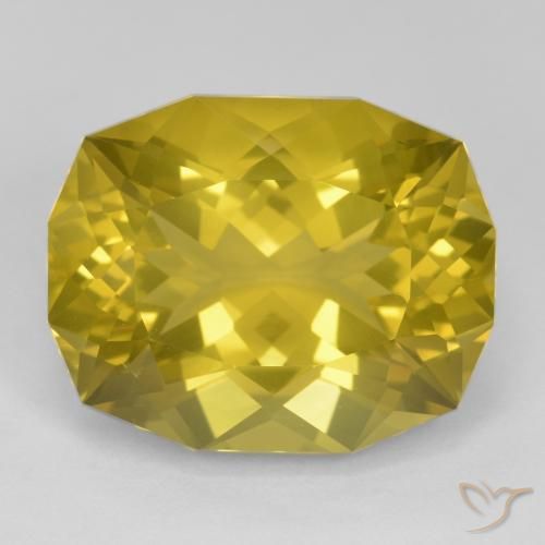 21.21ct Natural Medium Yellow Quartz, Fancy, VS