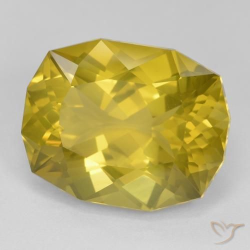 21.21 ct Yellow Quartz Stone, Natural Quartz in Fancy Cut Shape for Sale