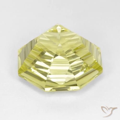 Quartz Gemstone in 16 x 16 mm (calibrated) Size for Sale, Quartz Stone in Greenish Yellow Color