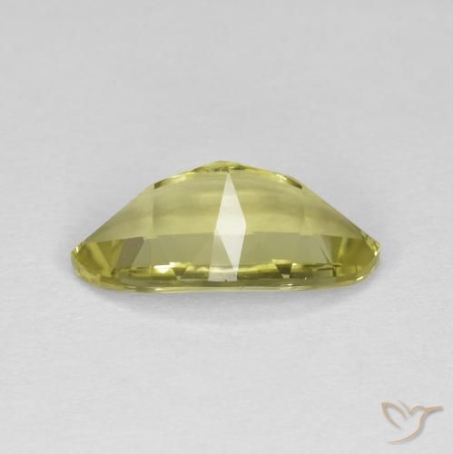 Quartz Gemstone in 13.2 x 8 mm Size for Sale, Quartz Stone in Medium Yellow Color