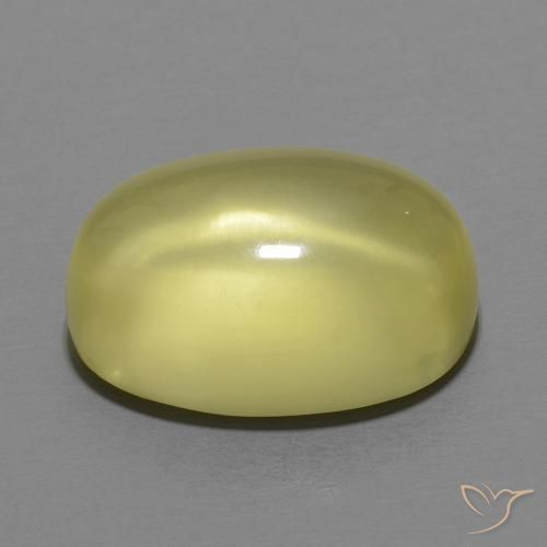 Quartz Gemstone in 10.9 x 10.4 mm Size for Sale, Quartz Stone in Medium Yellow Color