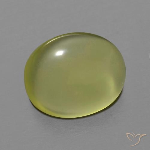6.23 ct Yellow Quartz Stone, Natural Quartz in Oval Cabochon Shape for Sale