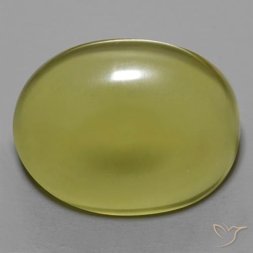 47.37ct Natural Medium Yellow Quartz, Oval, Transparent