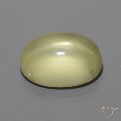 Quartz Gemstone in 14.4 x 11.1 mm Size for Sale, Quartz Stone in Medium Yellow Color