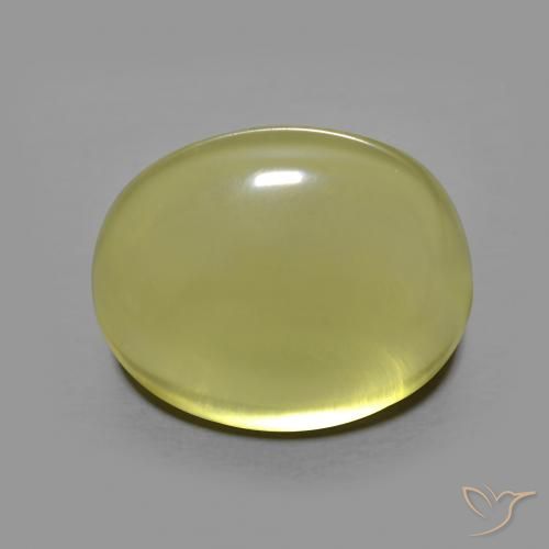 9.79ct Natural Medium Yellow Quartz, Oval, Transparent