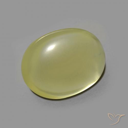 8.08ct Natural Amarelo esverdeado Quartzo, oval, Transparente, Photo A