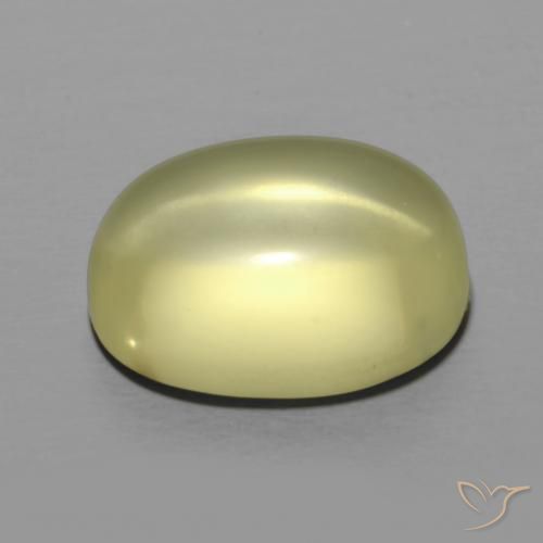 Quartz Gemstone in 16 x 12 mm (calibrated) Size for Sale, Quartz Stone in Medium Yellow Color