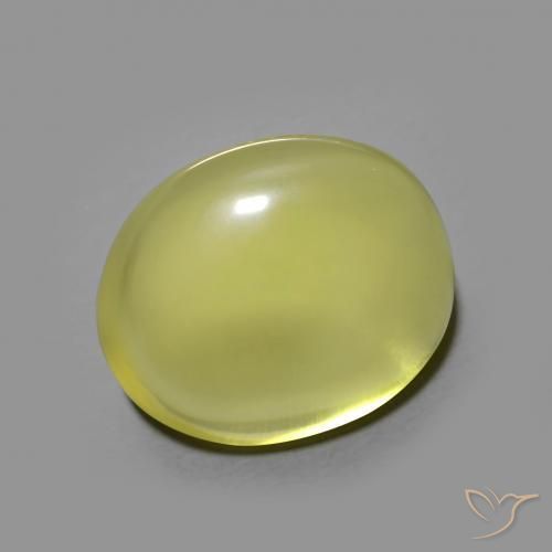 Овал Кабошон Желтый Кварц 8,35 ct из Бразилия, размер 13,3 x 11 mm, натуральный Облученный драгоценный камень, чистота: Transparent, 1 кусок Кварц Средний желтый цвета, твердость по Моосу 7 подходит для повседневного ношения украшений , Photo A