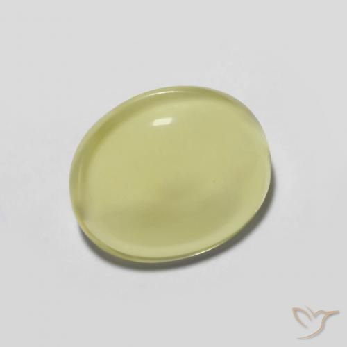 3.28ct Natural Luz amarela Quartzo, oval, Transparente, Photo A