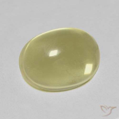6.23ct Natural Lemon Yellow Quartz, Oval, Transparent