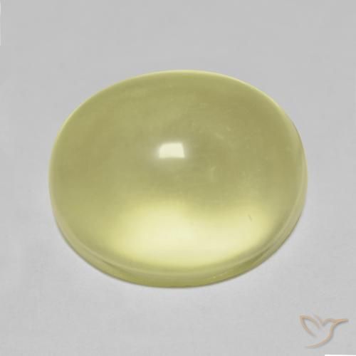 13.87ct Natural Lemon Yellow Quartz, Oval, Transparent