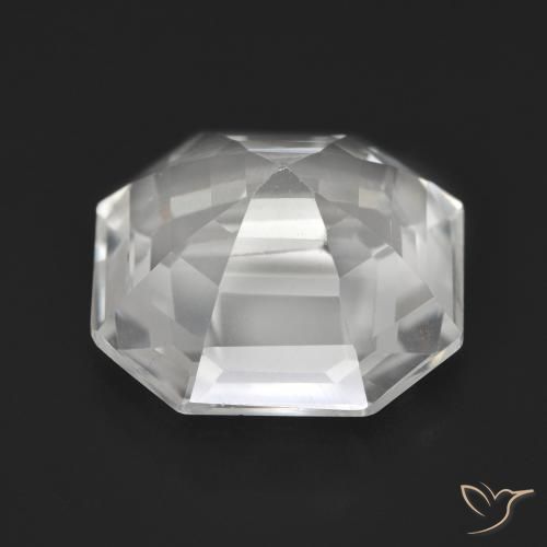 Quartz Gemstone in 14 x 14 mm (calibrated) Size for Sale, Quartz Stone in White Color