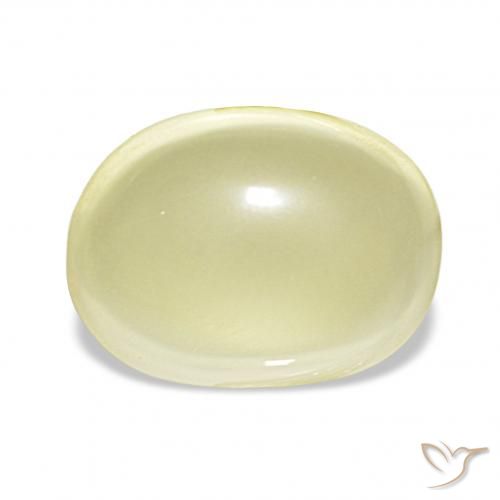 10.06ct Light Yellow Quartz, Oval, Transparent