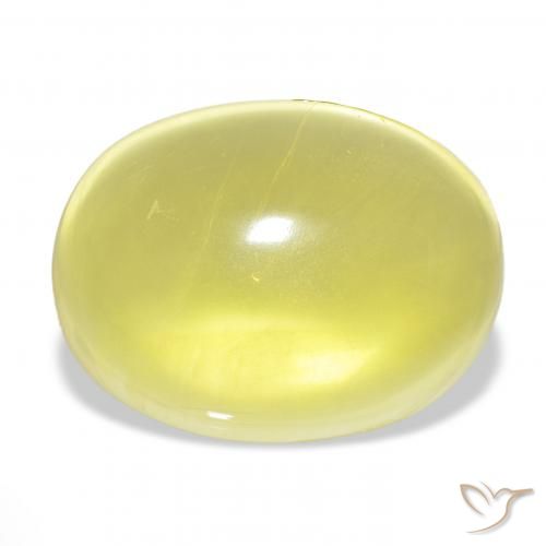 69.55ct Light Yellow Quartz, Oval, Transparent
