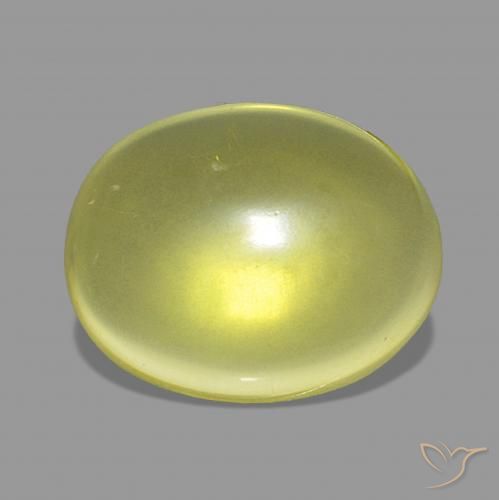 15.07ct Pineapple Yellow Quartz, Oval, Transparent