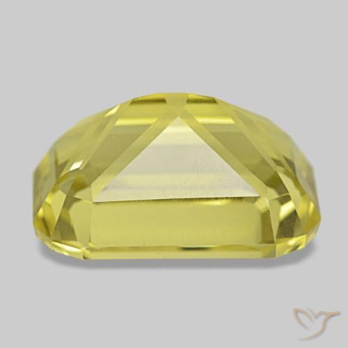 Quartz Gemstone in 15.2 x 10.9 mm Size for Sale, Quartz Stone in Pineapple Yellow Color