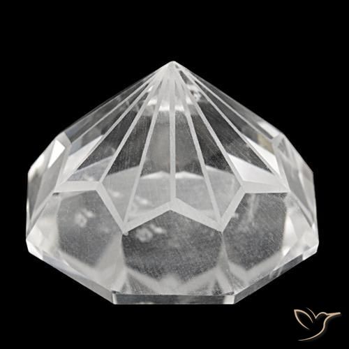 Quartz Gemstone in 23 x 23 mm Size for Sale, Quartz Stone in White Color