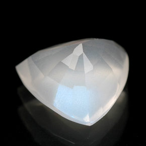 Rainbow Moonstone Gemstone in 8 x 8 mm (calibrated) Size for Sale, Rainbow Moonstone Stone in Blue White Color