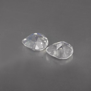 Rainbow Moonstone Gemstone in 5 x 4.2 mm Size for Sale, Rainbow Moonstone Stone in Blue White Color