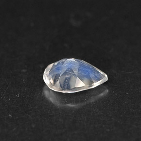 Rainbow Moonstone Gemstone in 6 x 4 mm (calibrated) Size for Sale, Rainbow Moonstone Stone in White Blue Color
