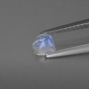 Rainbow Moonstone Gemstone in 4.8 x 4.8 mm Size for Sale, Rainbow Moonstone Stone in Blue White Color