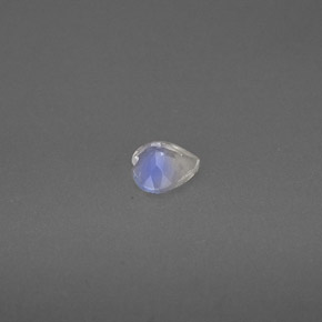 Rainbow Moonstone Gemstone in 4.1 x 4.1 mm Size for Sale, Rainbow Moonstone Stone in Blue White Color