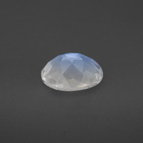 Rainbow Moonstone Gemstone in 8 x 6 mm (calibrated) Size for Sale, Rainbow Moonstone Stone in Blue White Color