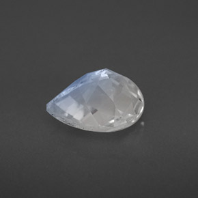 Rainbow Moonstone Gemstone in 8.9 x 7.1 mm Size for Sale, Rainbow Moonstone Stone in Blue White Color