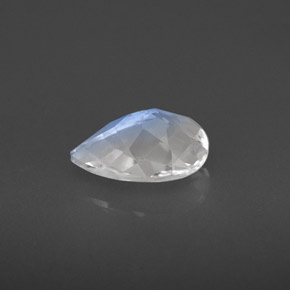 Rainbow Moonstone Gemstone in 9 x 6 mm (calibrated) Size for Sale, Rainbow Moonstone Stone in Blue White Color