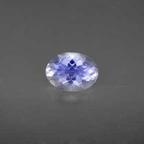 1.10 ct White Rainbow Moonstone Gemstone, Rainbow Moonstone Gem in Oval Checkerboard Shape for Sale.