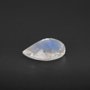 Rainbow Moonstone Gemstone in 9 x 6 mm (calibrated) Size for Sale, Rainbow Moonstone Stone in Blue White Color